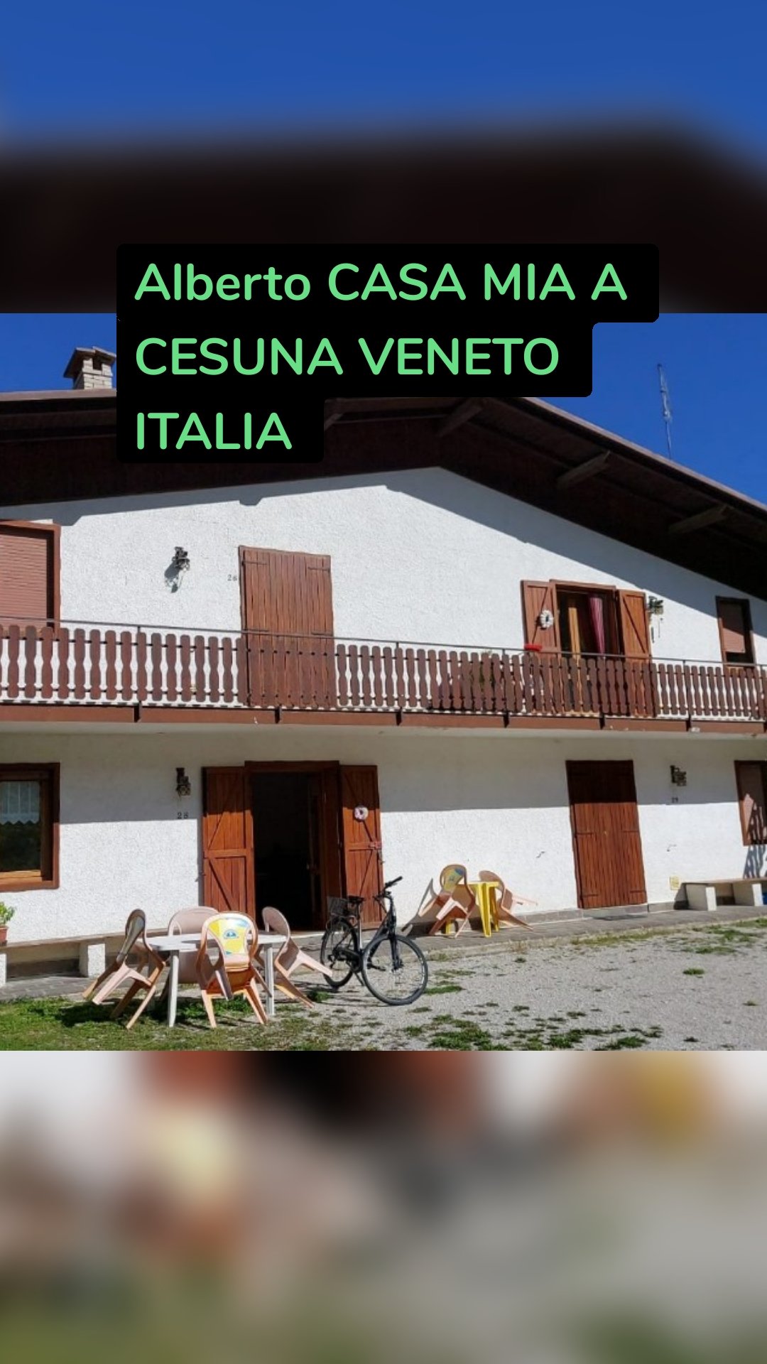 Alberto CASA MIA A CESUNA VENETO ITALIA 